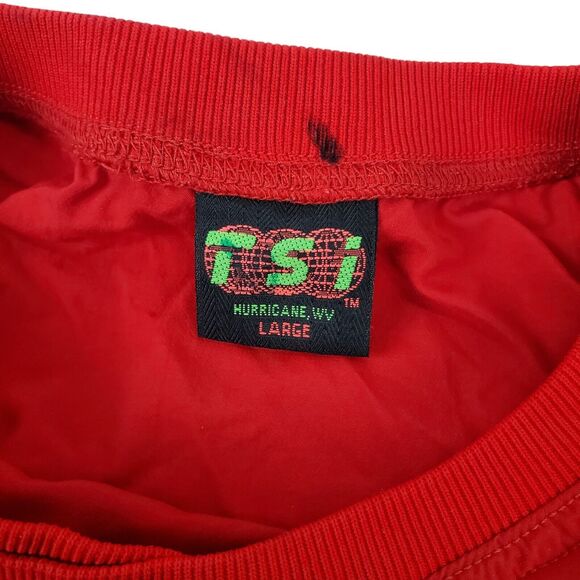 Vintage NEBRASKA CORNHUSKERS Jacket Adult Large Red Pullover Windbreaker College - Picture 3 of 7